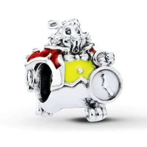 Pandora Disney White Rabbit Sterling Silver Charm